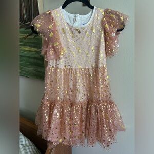 Lola + The Boys size 10 EUC Goldie Star Dress